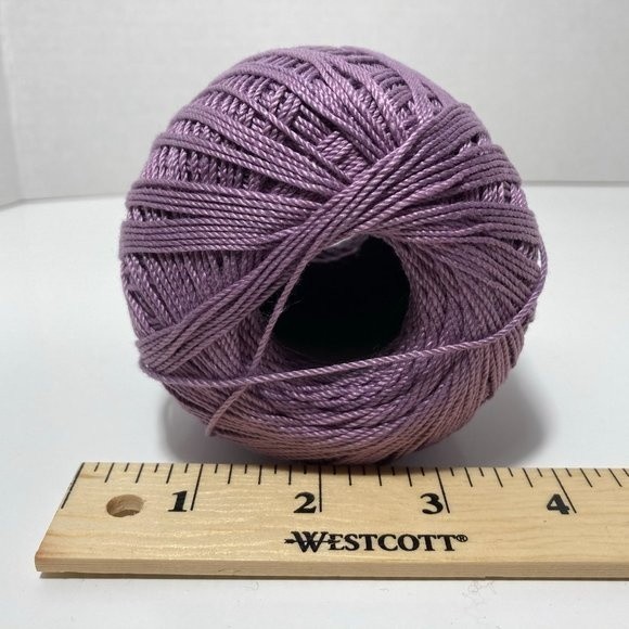 4 Plum Purple Aunt Lydia's Crochet Thread - Picture 8 of 10
